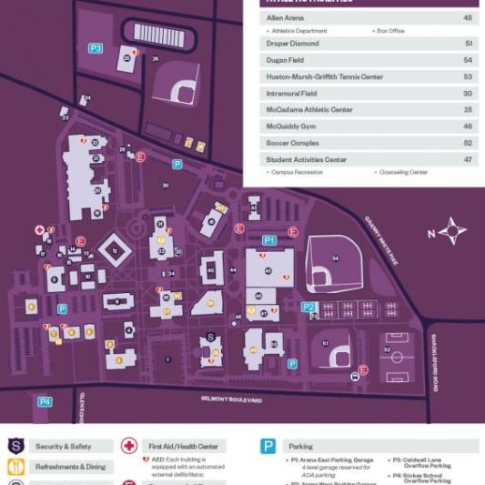 University Campus Map